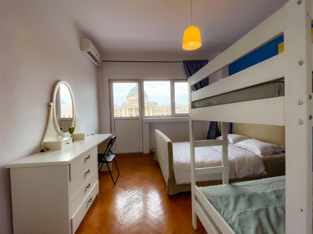 Km 0 And The Best View 2Bdr Apartment In Bucureşti Exterior foto